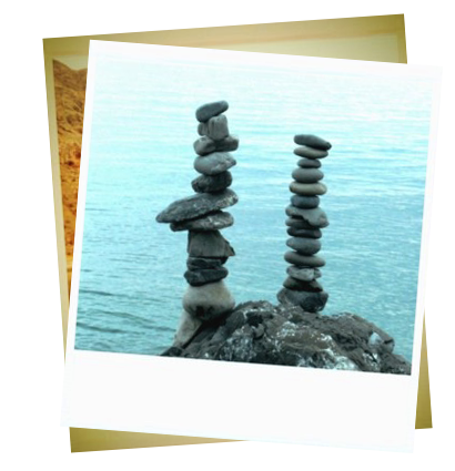  Башни из камней в Морском